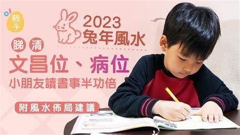 2023年北位|2023兔年風水｜睇清文昌位、病位 讀書事半功